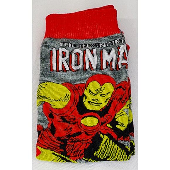 Disney Anime Socks Avengers Marvel Cartoon Figure , Iron Man  NEW - WOT - Picture 5 of 7